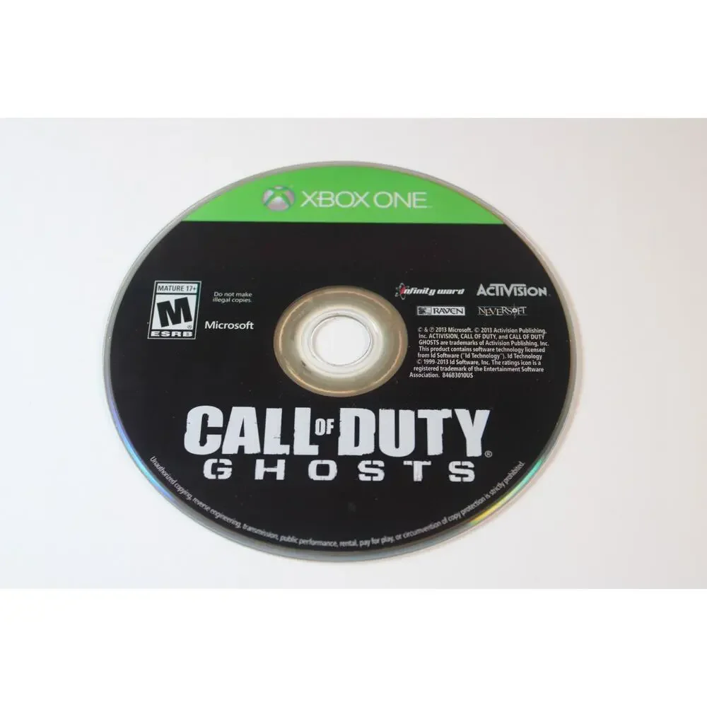 Call of Duty: Ghosts (Microsoft Xbox One, 2013) Authentic, game disc only tested